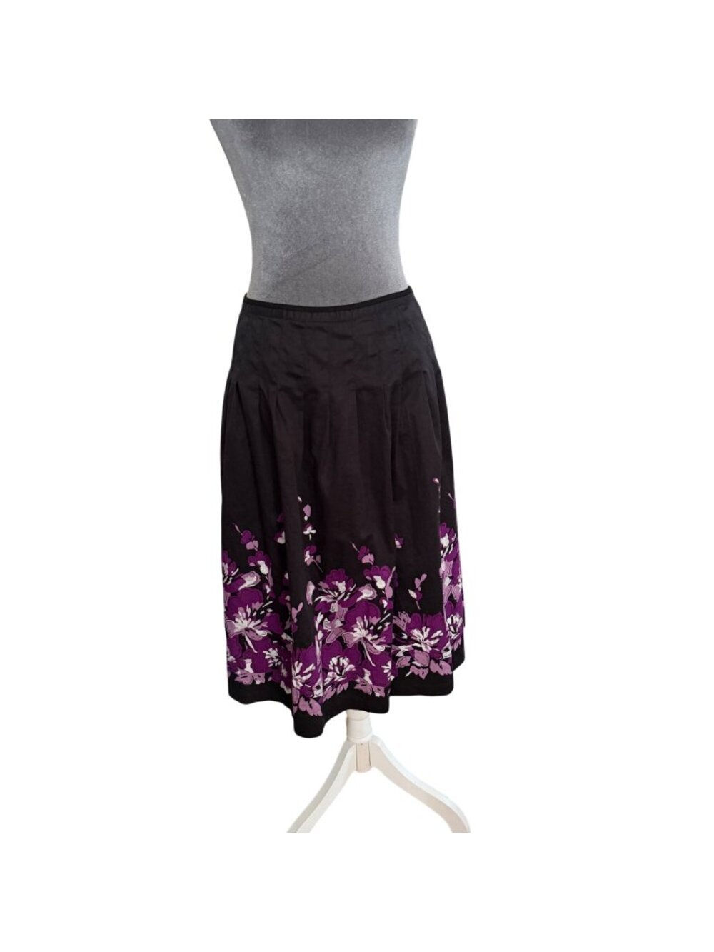 Charter Club Black A-Line Skirt Womens Size 16